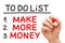 Make More Money To Do List