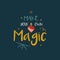 Make own magic witch quote text lettering