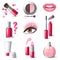 Make-up icons