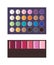 Make Up Palette of Eyeshadow Vector Illustration