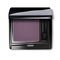 Make-up single color eyeshadow with applicator. Open makeup eye shadow container top view