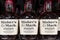 Maker`s Mark Whisky display. Maker`s Mark small batch whisky is part of the Beam Suntory Holdings portfolio