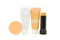 Makeup cosmetics - powder, foundation, tone cream
