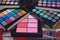 Makeup palettes colorful eyeshadow