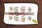 Maki sushi on white plate with chopsticks.