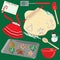 Making and Baking Christmas Cookies CLip Art
