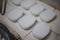 Making a beautiful white glycerin soap with a pleasant aroma