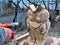 Making a bird figure from solid wood