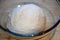 Making bread dough, white bread recipe, cooking instructions for tasty home made bread