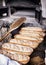 Making bread - vintage