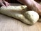 Making of fried panzerotti dough