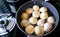 Making of Indian Traditional spicy street food Kachori