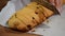 Making Italian cookies biscotti
