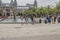 Making Photos And Selfie At The Museumplein Amsterdam The Netherlands 2018