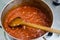 Making tomato sauce