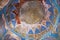 Makli Necropolis, ceiling inside the mausoleum in Pakistan