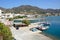Makrigialos harbour and town, Crete.