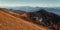 Mala fatra. Mountains landscape. Autumn landscape. Panorama mountains. Karpaty. Slovakia mountains