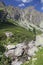 Mala studena dolina - valley in High Tatras, Slova