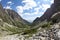 Mala studena dolina - valley in High Tatras, Slova