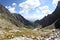 Mala studena dolina - valley in High Tatras, Slovakia