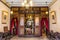 MALACCA, MALAYASIA - MARCH 19, 2018: Interior of Baba Nyonya Heritage Museum in the center of Malacca Melaka