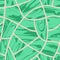 Malachite. Cobblestone seamless background.