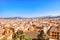 Malaga Aerial View during a Sunny Day, Andalucia