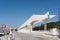 MALAGA, ANDALUCIA/SPAIN - MAY 25 : Modern Pergola in the Harbour