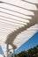 MALAGA, ANDALUCIA/SPAIN - MAY 25 : Modern Pergola in the Harbour