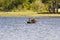 Malagasy fishermen in a traditional fishing boat - Madagascar