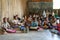 Malagasy school children in classroom, Madagascar