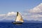 Malagasy traditional boat, Nosy Be island, Madagascar