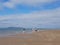 Malahide beach on a sunny July day.Ireland