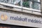 Malakoff Mederic sign Group insurance logo office French mutual sign store