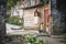 MALANZA/SAO TOME - 2 JAN 2016 - Small child at the door house