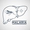 MALARIA vector logo icon