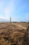 Malarrif Lighthouse in Iceland Off in the Distance