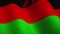 Malawi background flag texture waving - video loop seamless