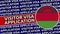 Malawi Circular Flag with Visitor Visa Application Titles