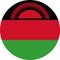 Malawi Flag Africa illustration vector eps