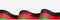 Malawi flag wave isolated on png or transparent background vector illustration