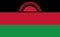 Malawi national flag in exact proportions - Vector