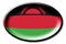 Malawi - round country flag with an edge