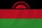 Malawi waving flag