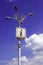 Malaysia electricity light style pole