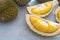 Malaysia famous fruits durian musang king