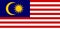 Malaysia flag standard size in asia