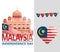 malaysia independence flyer