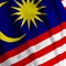 Malaysian Flag Closeup